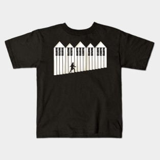 Piano Steps Kids T-Shirt